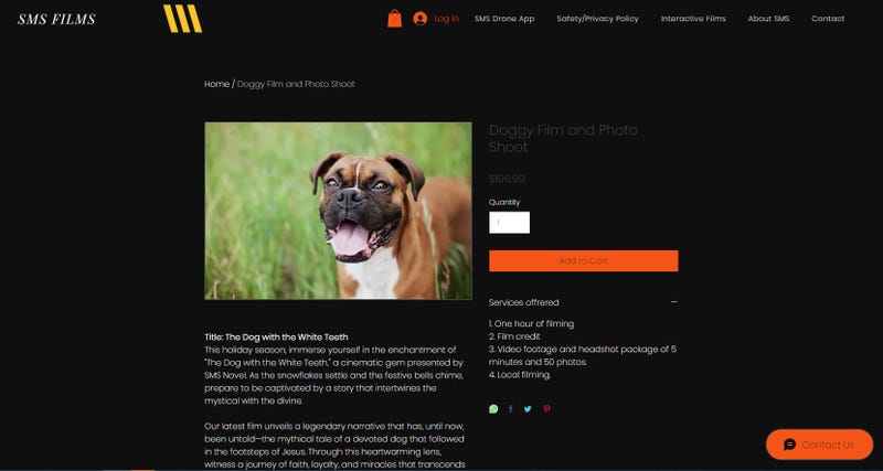 Bait and switch link that charges you $200 for your dog to audition