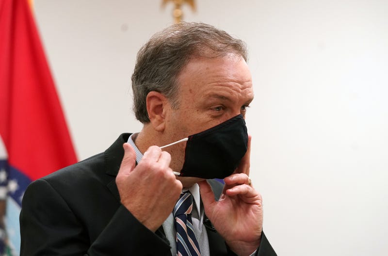 face mask, Sam Page