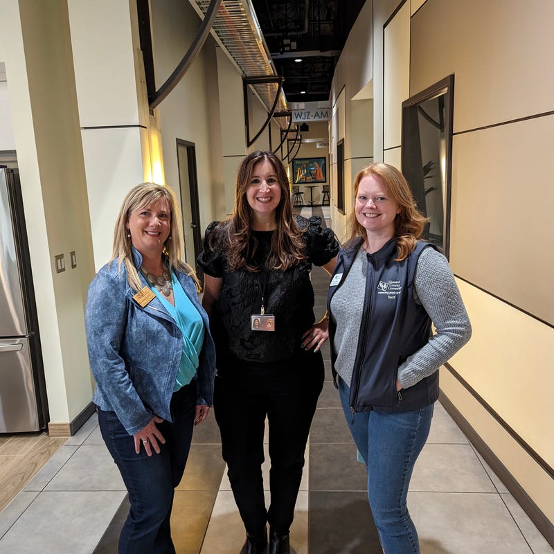 Ann Strozyk, Environmental Educator & Jessica Kohout, Youth Climate institute Manager for Howard County Conservancy with Gina Crash