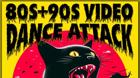 80s + 90s Video Dance Attack Halloween Party