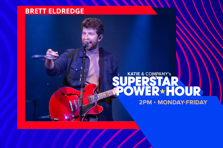 Listen to the Superstar Power Hour with Brett Eldredge