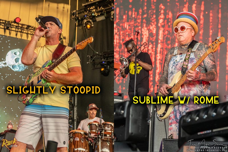 Slightly Stoopid and Sublime w/ Rome - White River Amp - Auburn, WA 7.6.23