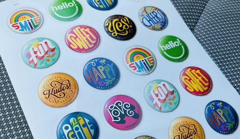 round stamps