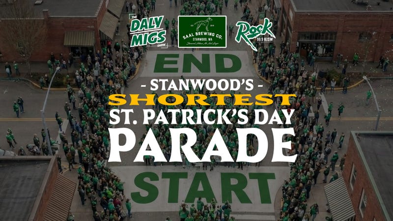 Stanwood's Shortest St Patrick's Day Parade!