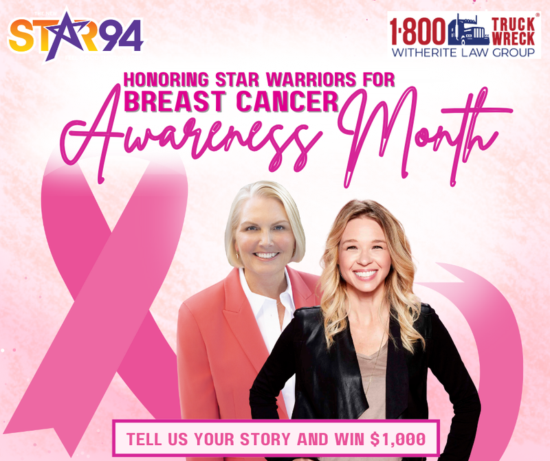 HONORING BREAST CANCER SURVIVORS OR PERSONS BATTLING CANCER