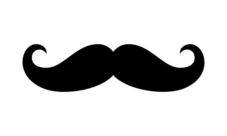 mustache graphic 