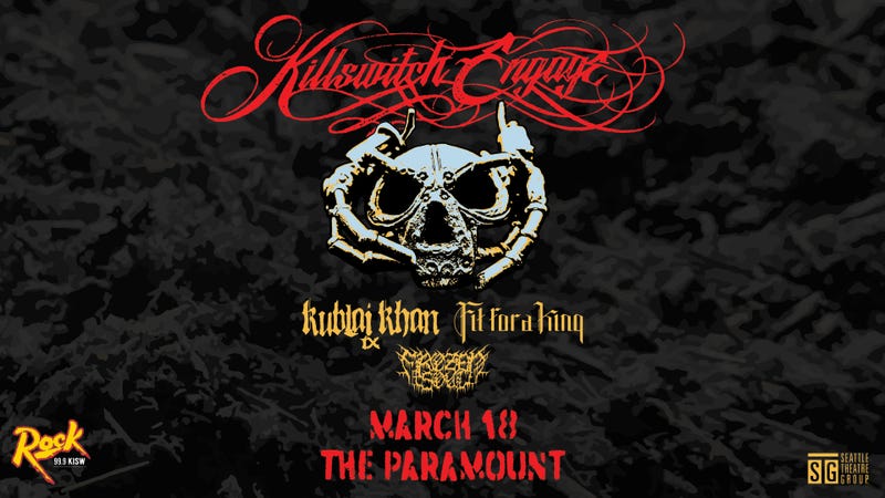 KISW Metal Shop Presents Killswitch Engage at The Paramount Theatre