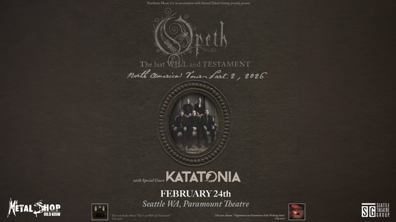 Win Tickets To See Opeth At The Paramount Theatre