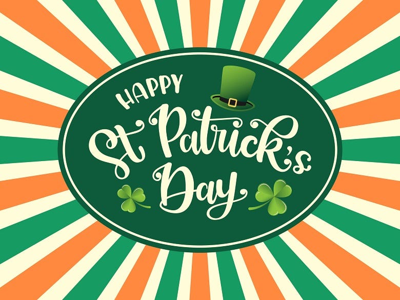 St. Patrick's Day graphic