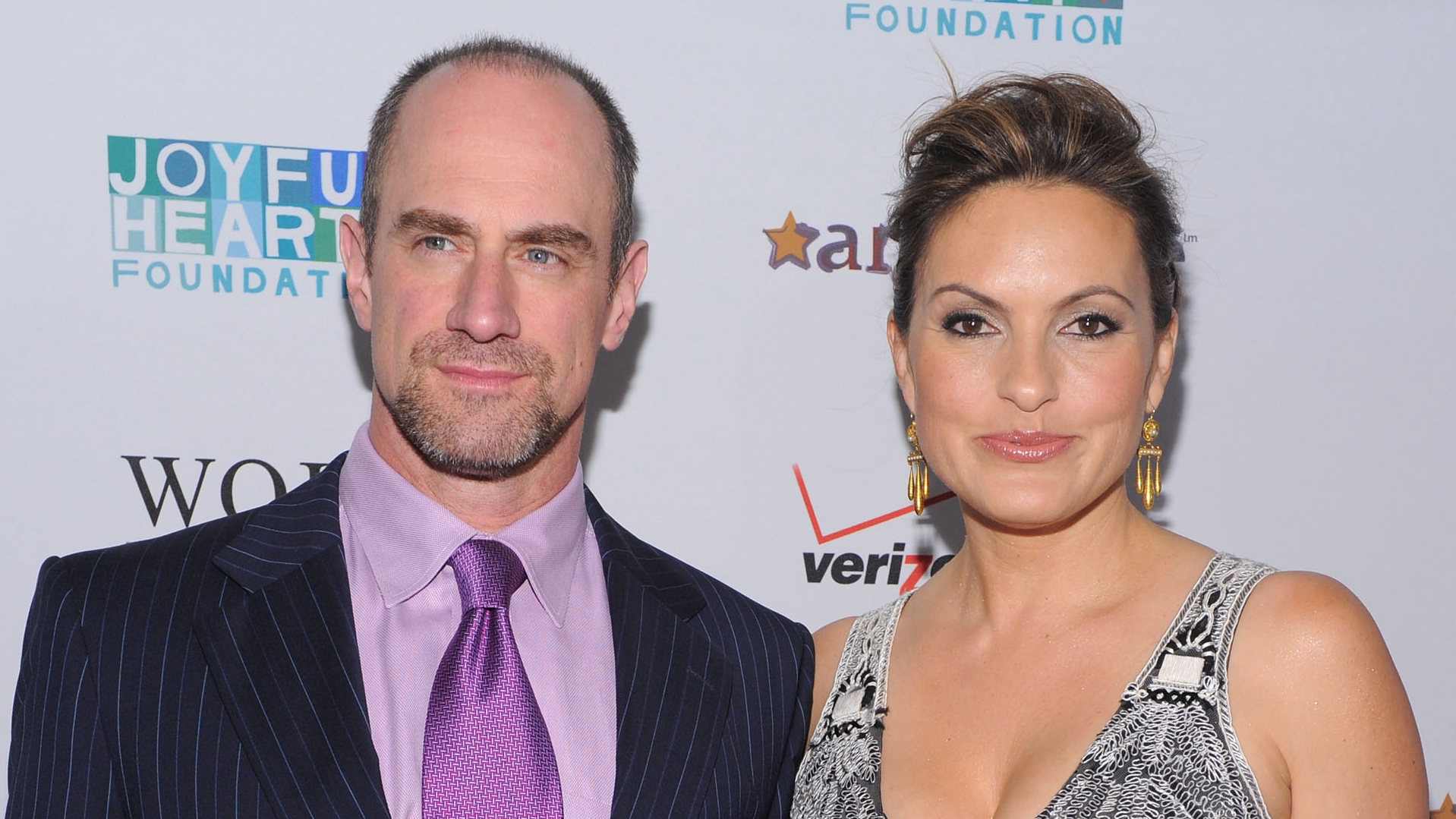'Law & Order': Mariska Hargitay and Christopher Meloni cozy up in intimate 'set life' photos