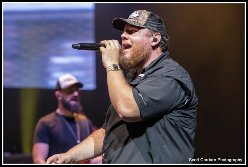 Luke Combs performs at CMAC August 5th, 2021