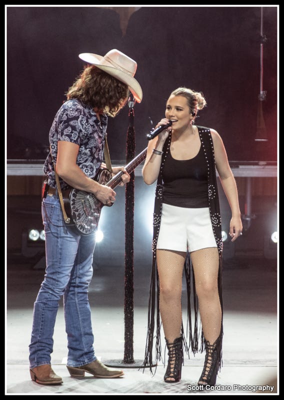 Gabby Barrett performs at CMAC on 8/22/21