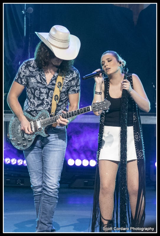 Gabby Barrett performs at CMAC on 8/22/21