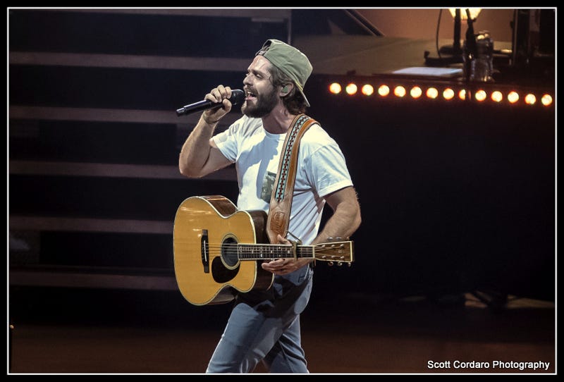 Thomas Rhett performs at CMAC on 8/22/21