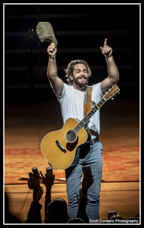 Thomas Rhett performs at CMAC on 8/22/21
