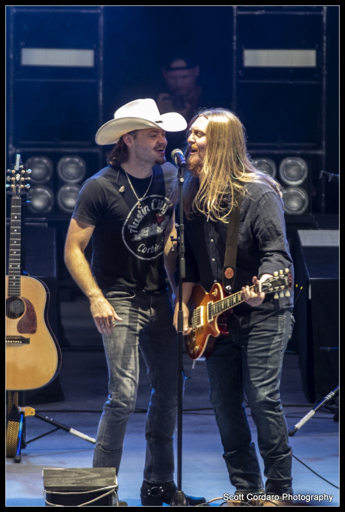 Tyler Booth performs at CMAC 8-29-21