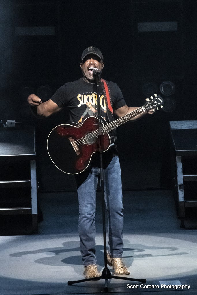 Darius Rucker performs at CMAC on 8-29-21