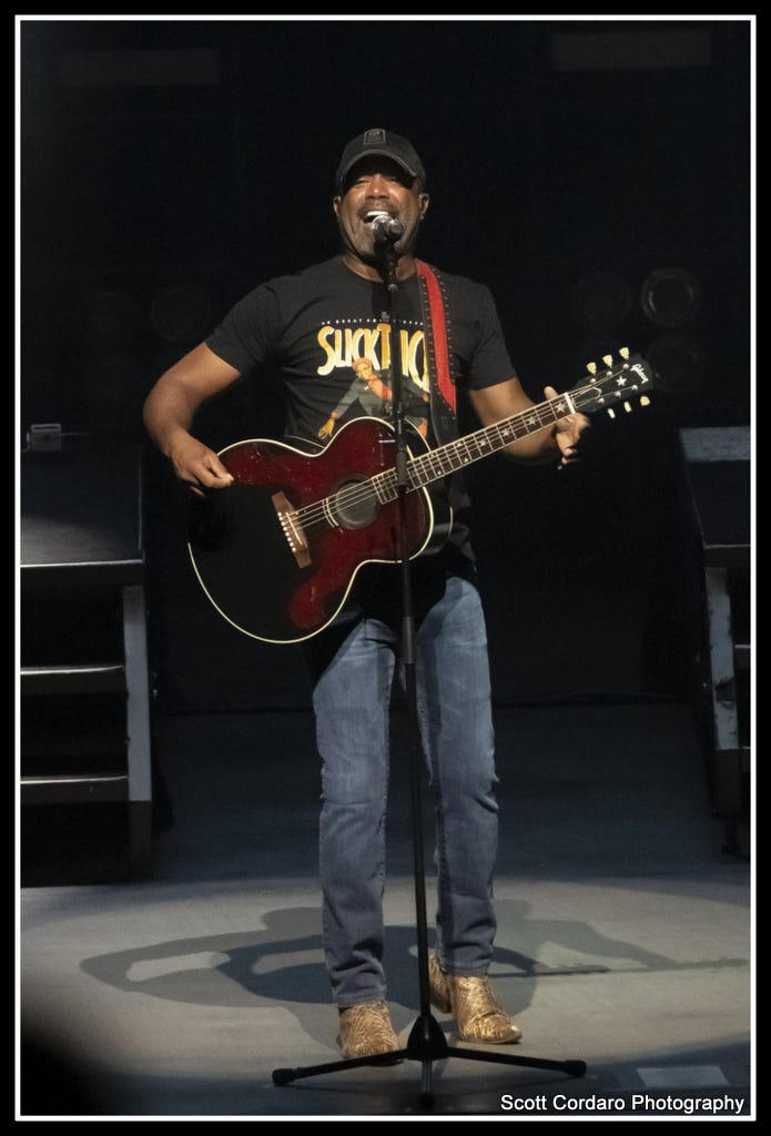 Darius Rucker performs at CMAC on 8-29-21
