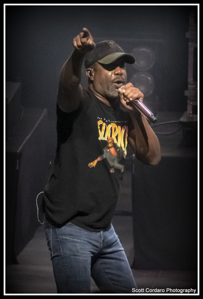 Darius Rucker performs at CMAC on 8-29-21