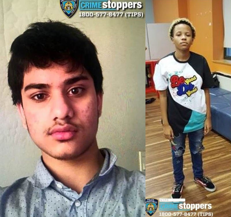 Syed Shah (L), Jazmary Thompson (R)