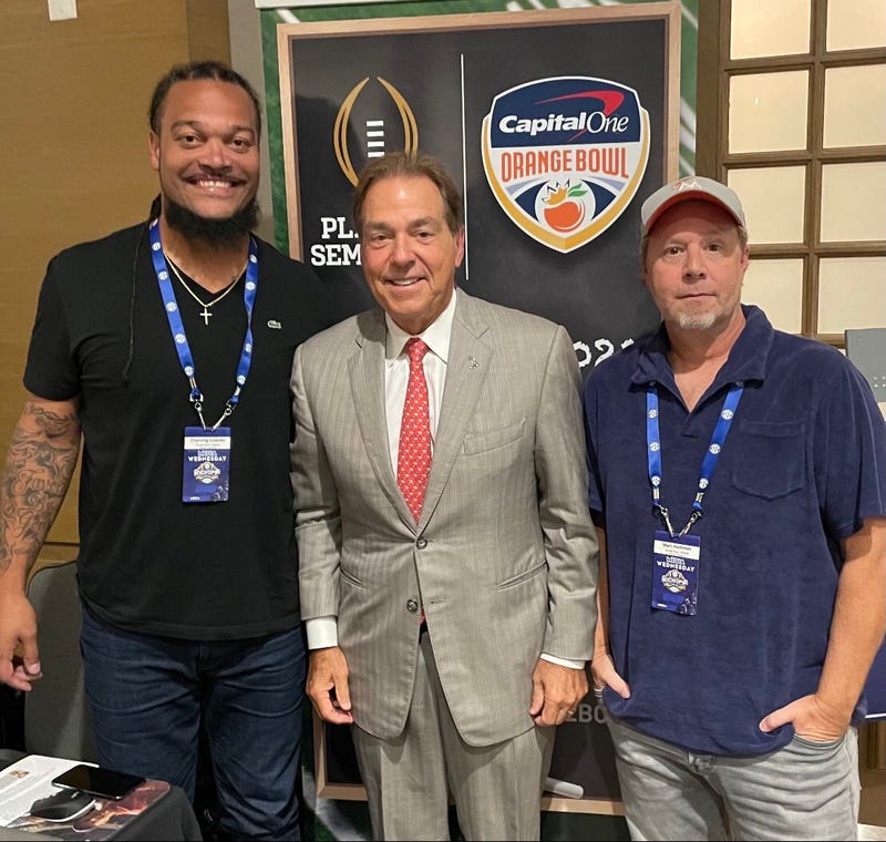 Nick Saban joined Hochman and Crowder