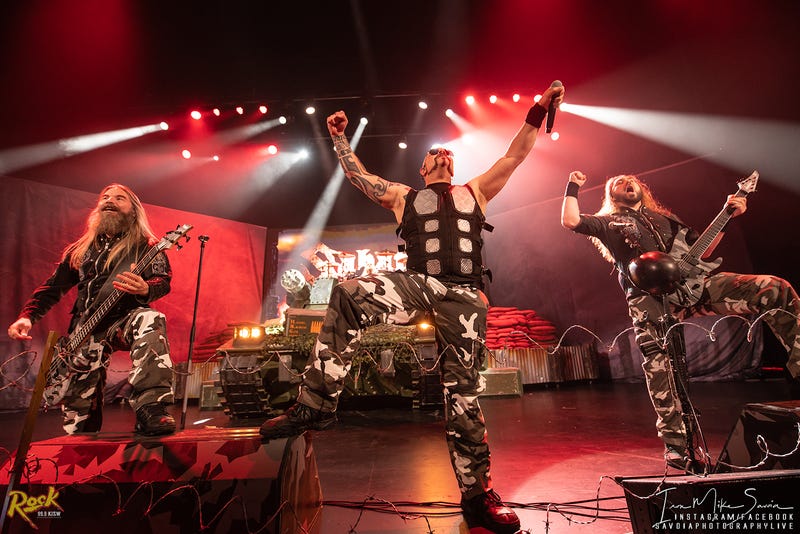 Sabaton - Paramount Theatre - Seattle, WA 9.15.22