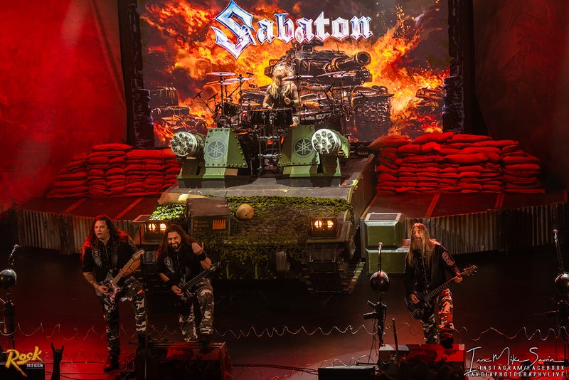 Sabaton - Paramount Theatre - Seattle, WA 9.15.22