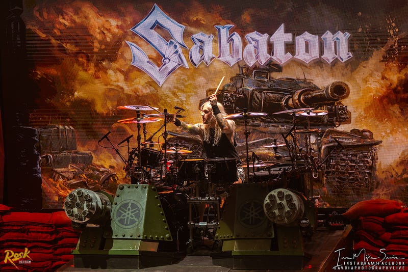 Sabaton - Paramount Theatre - Seattle, WA 9.15.22