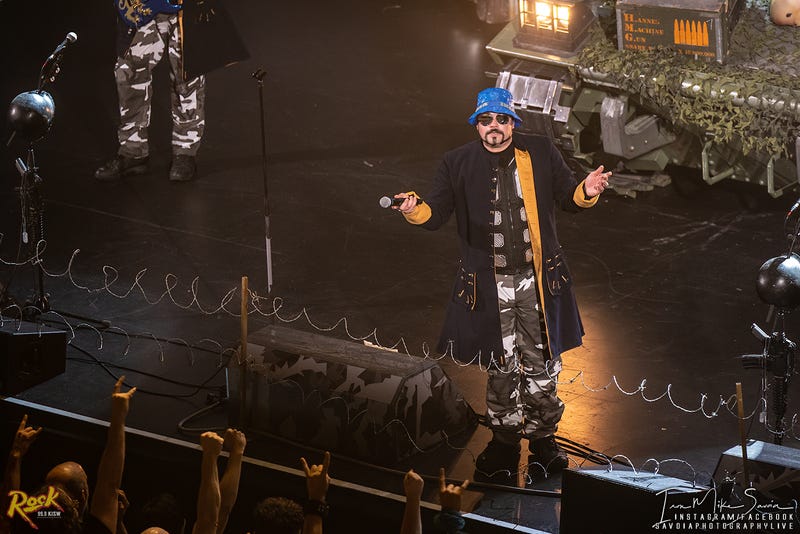 Joakim Brodén - Sabaton - Paramount Theatre - Seattle, WA 9.15.22