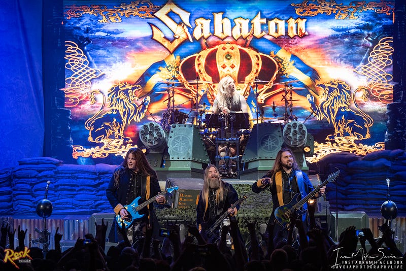 Sabaton - Paramount Theatre - Seattle, WA 9.15.22