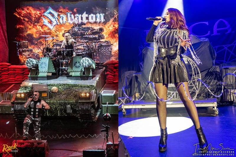 Sabaton & Epica - Paramount Theatre - Seattle 9.15.22