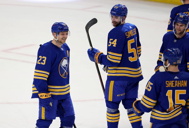 Sam Reinhart, Mattias Samuelsson, Riley Sheahan