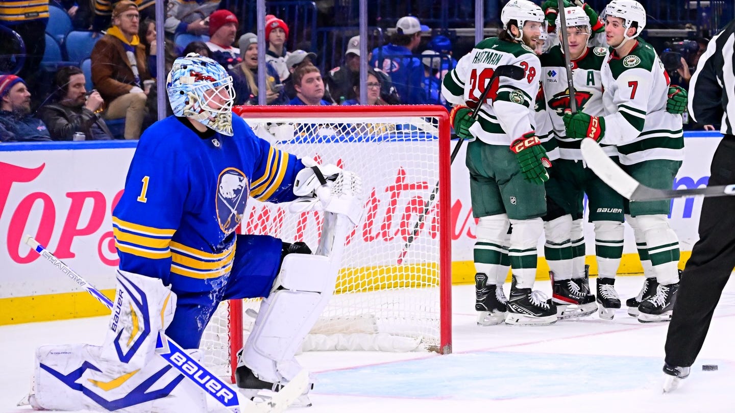 Sabres fall to Wild in overtime