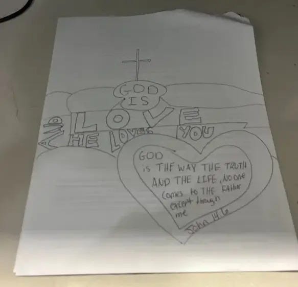 A student at Grand Island High School is crying foul over her proposed parking space decoration for the upcoming year. Her attorney says the district is violating her First Amendment rights.