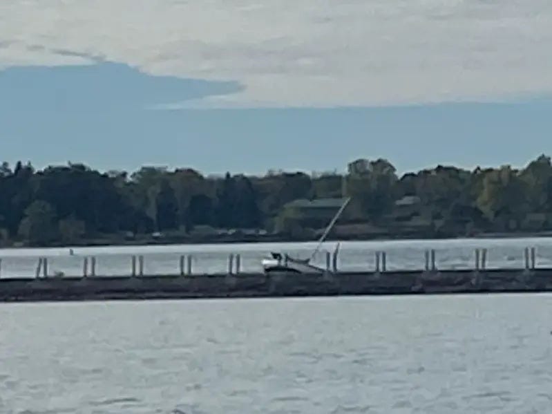 Sail boat rescue