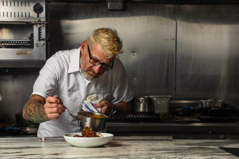New Orleans Chef Eric Cook of Gris Gris in the city’s Lower Garden District and Saint John in the French Quarter.