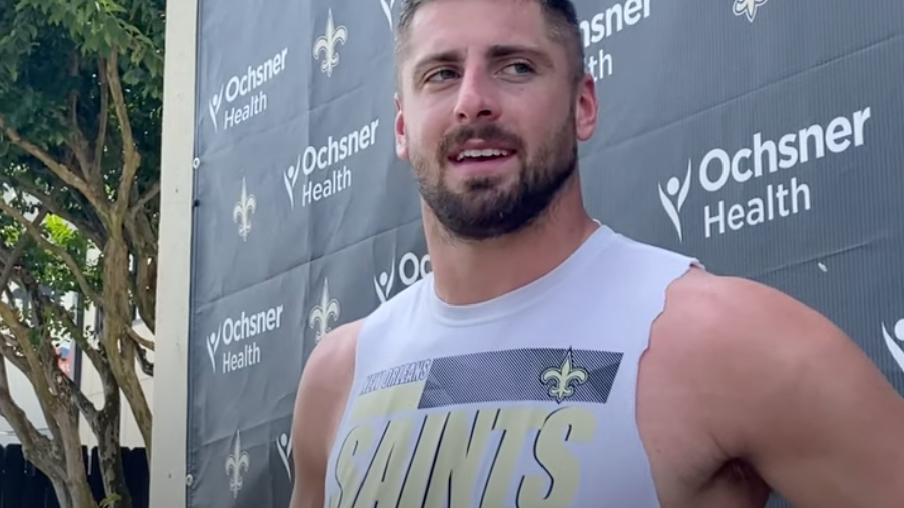 TE Nick Vannett back to Saints practice after recovering from severe flu, not COVID