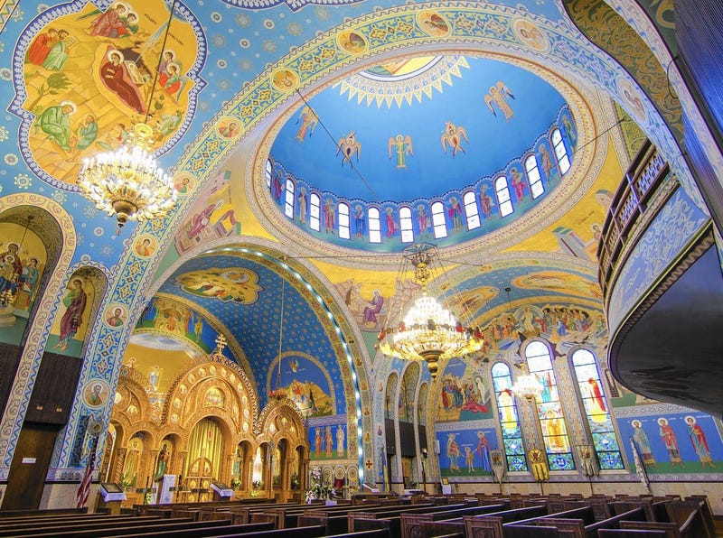 The Saints Volodymyr and Olha Ukrainian Catholic Church in West Town is one of more than 200 sites featured in this year's Open House Chicago.