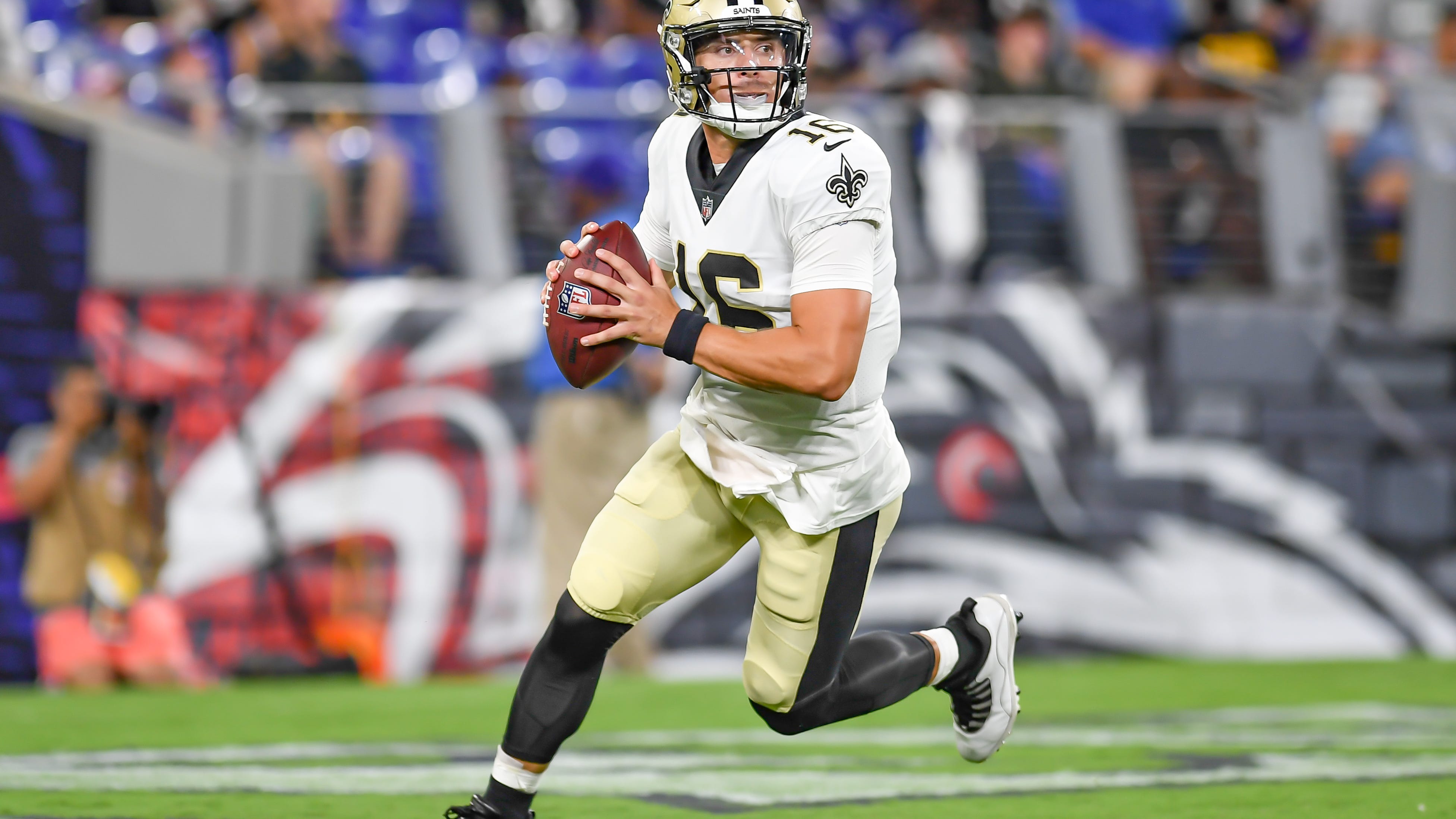 Saints rookie QB Ian Book talks to himself in the mirror; here's what he says