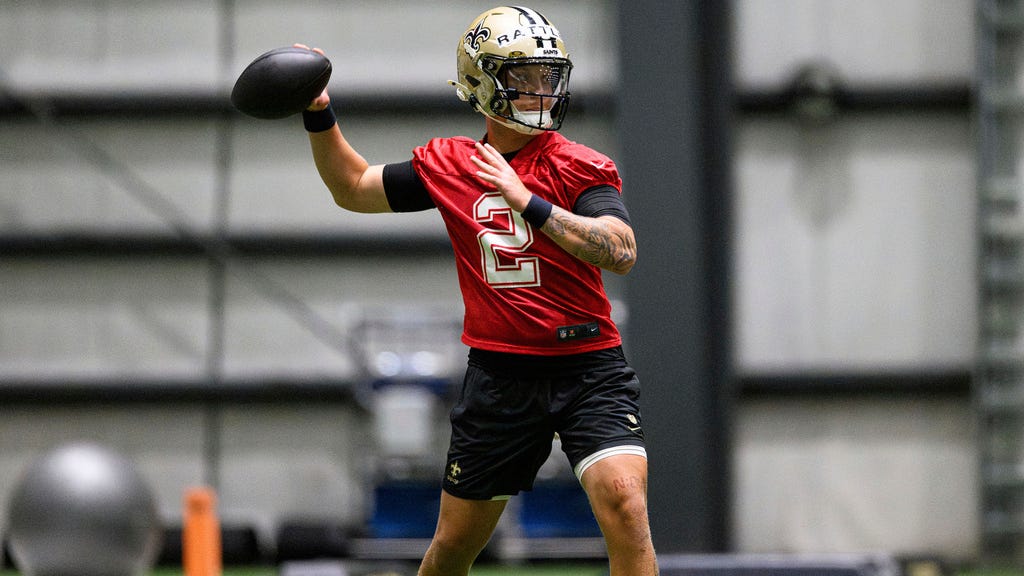 Final Saints OTA notes: Spencer Rattler throws 3 TDs on red zone day