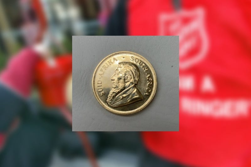 The South African Krugerrand donated in St. Clair Shores