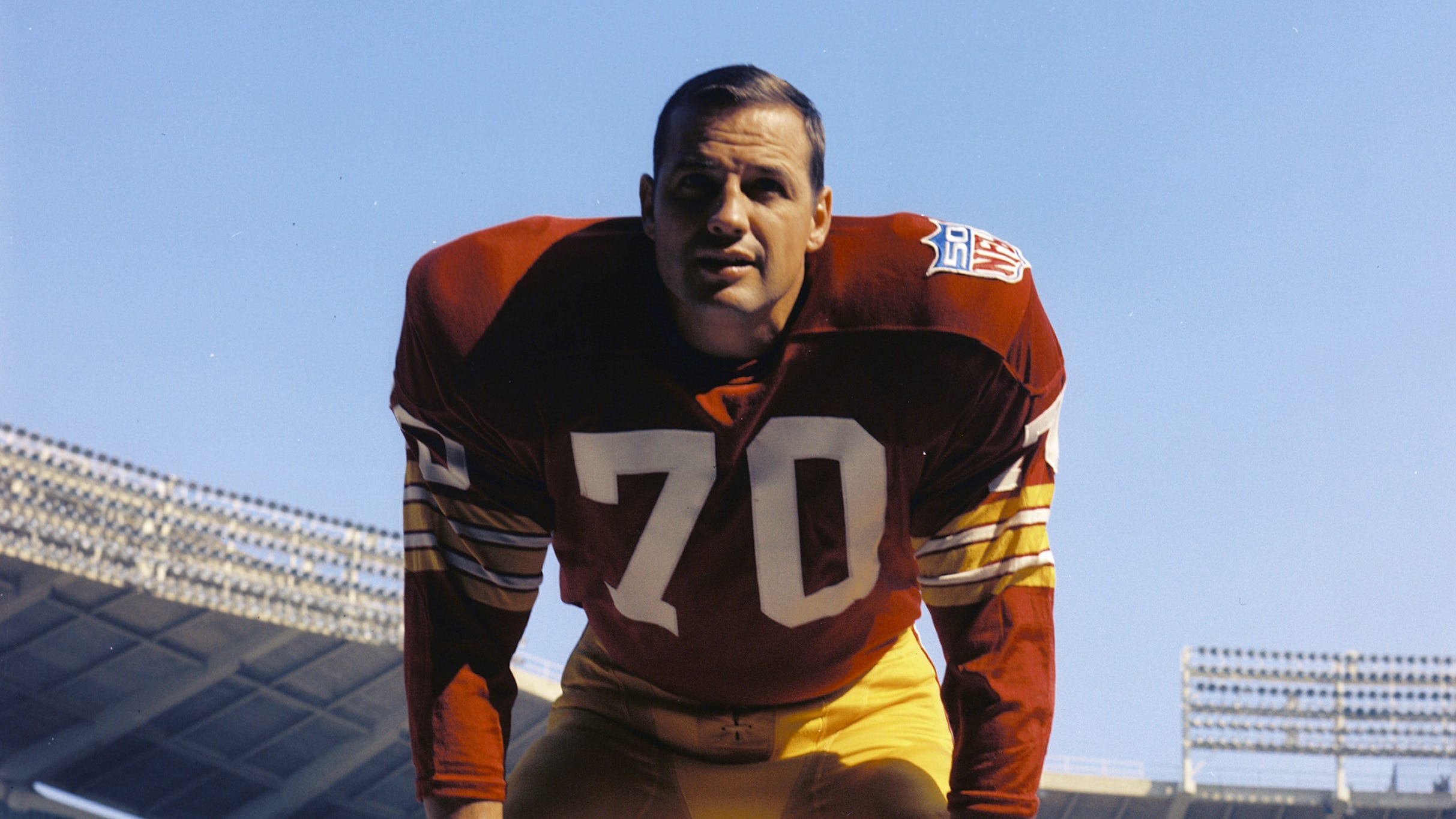 Hall of Fame linebacker Sam Huff dies at 87