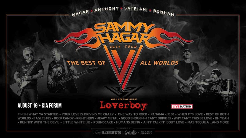 Sammy Hagar 8/19/24