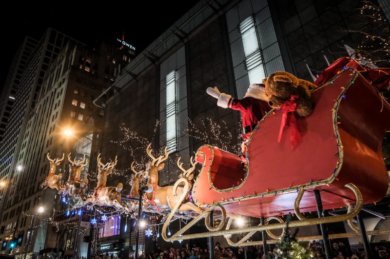 Santa Claus Michigan Avenue