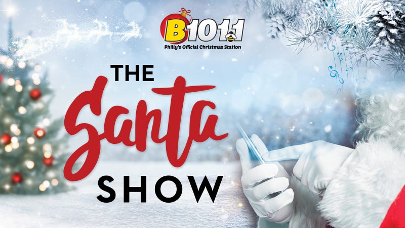 The Santa Show on Philly's B101.1