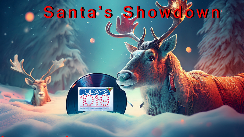 Santa Showdown 2025 art