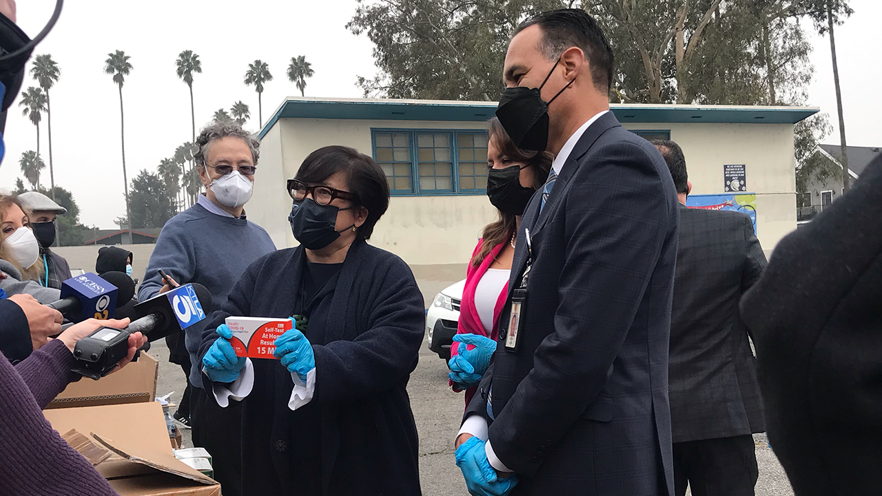 LAUSD offering free at-home COVID test kits Saturday