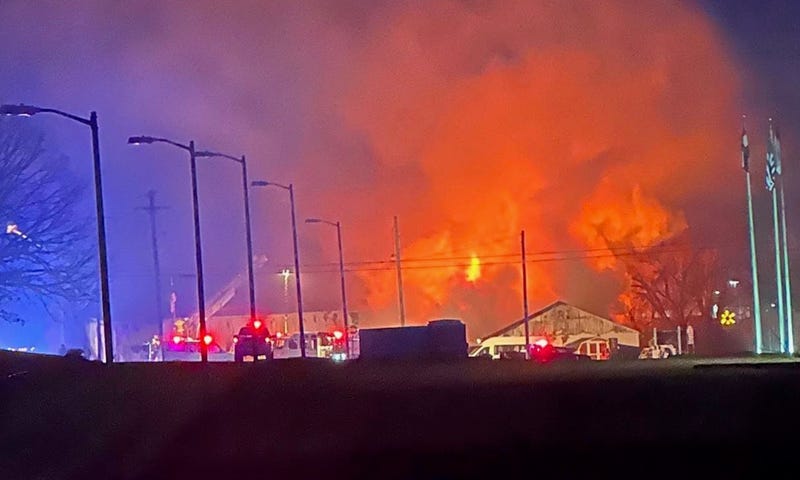 A fire Dec. 17 engulfed Scenic River Industries Inc., a sheltered workshop in Salem. The future of the workshop is uncertain after lawmakers did not pass a $2.5 million appropriation to help with rebuilding.