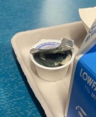 Photos sent to State Senator Iwen Chu depicting the food quality in NYC Public Schools.