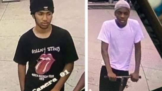2 suspects on scooters beat, rob man near Columbus Circle